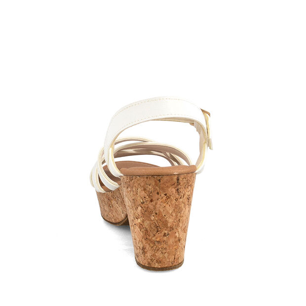 Sandalia Mujer Bata Fabiola, PLATA