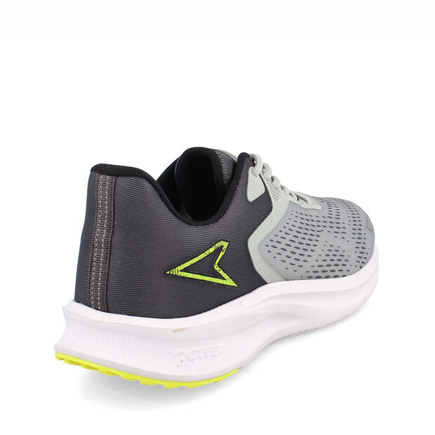 Zapatilla Deportiva Hombre Power Harrow Plus Kazam Running, GRIS CLARO