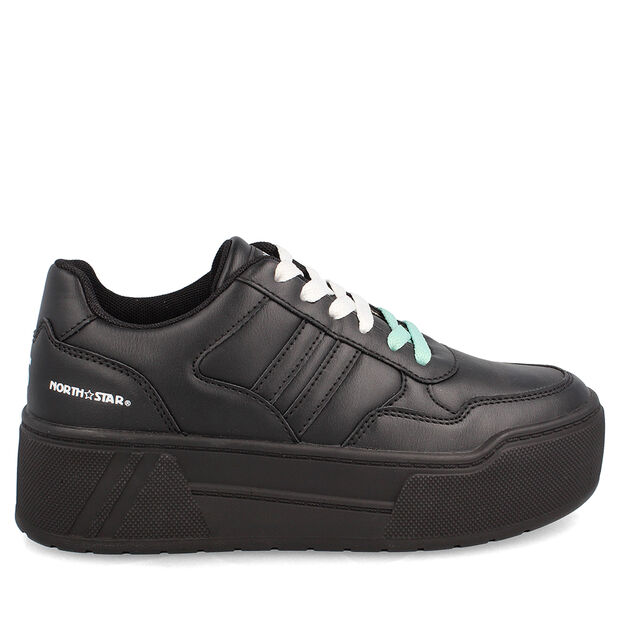 Zapatilla Urbana North Star Mujer Sofi, NEGRO