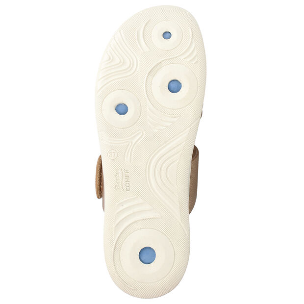 Sandalia Mujer Bata Comfit Calla, GRANATE
