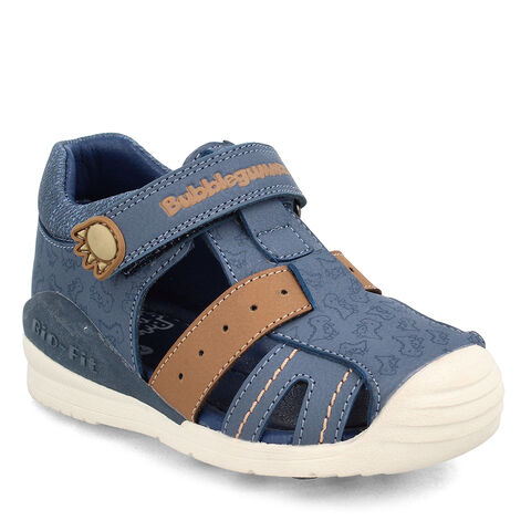 Sandalia Ni&ntilde;o Bubblegummers Bio Fit , AZUL