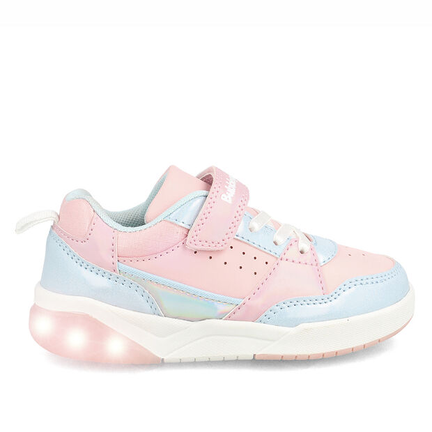 Zapatilla con Luces Ni&ntilde;a Bubblegummers Dakar     , BURGUNDY (o BORGO&Ntilde;A)