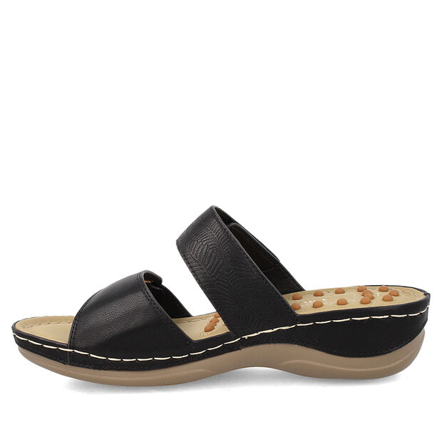 Sandalia Mujer Bata Comfit Colettle, NEGRO