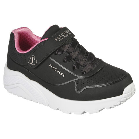 Zapatilla Deportiva Ni&ntilde;a Skechers Uno Lite , NEGRO