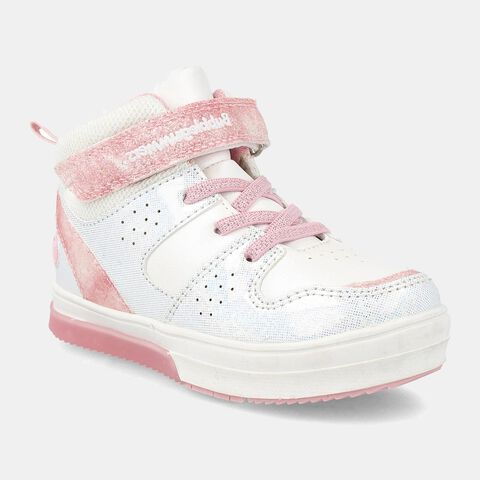 Zapatilla Con Luces Ni&ntilde;a Bubblegummers Neon   , ACERO