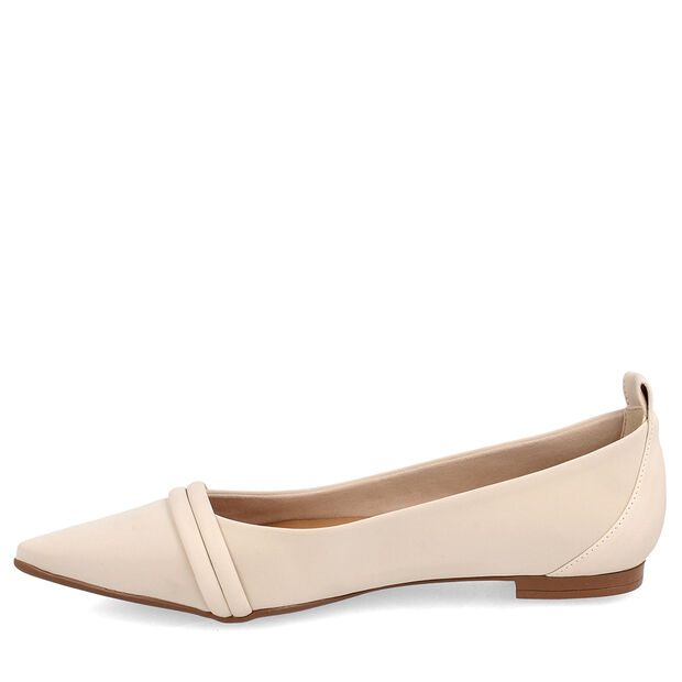 Ballerina Mujer Suri , BLANCO BRILLANTE