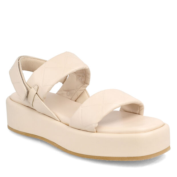 Sandalia Mujer Bata Crystal, BLANCO BRILLANTE