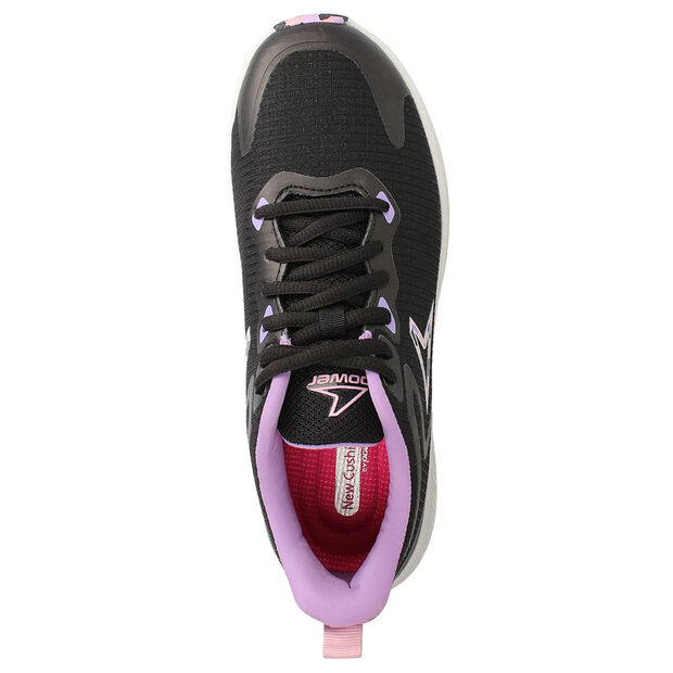 Zapatilla Deportiva Mujer Power Spring Running, NEGRO