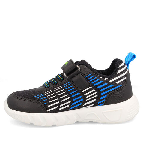 Zapatilla Con Luces Ni&ntilde;o Bubblegummers Ruil   , NEGRO