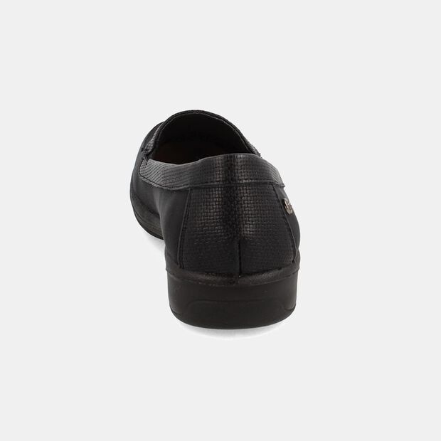 Mocas&iacute;n Mujer Bata Comfit Tali , NEGRO