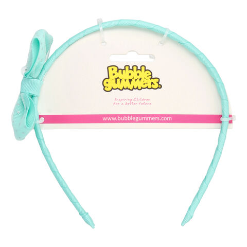 Cintillo Ni&ntilde;a Bubblegummers Glitter  , AGUA