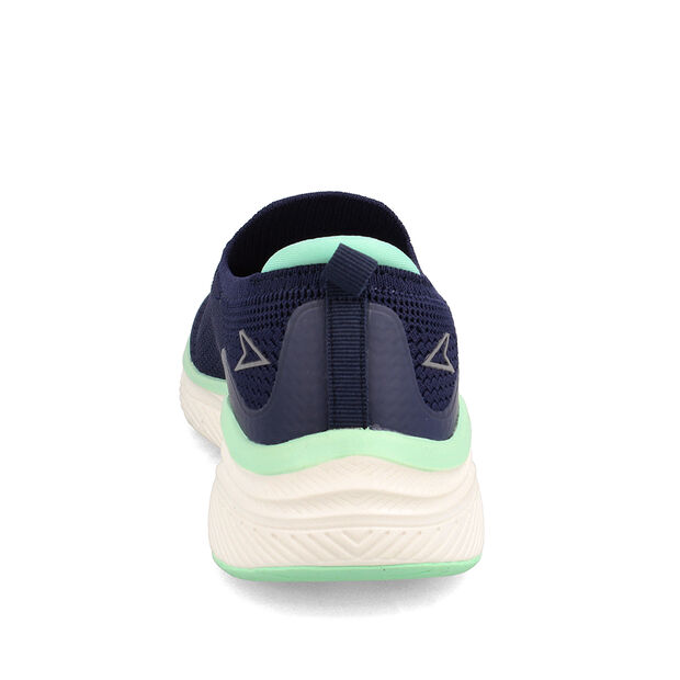 Zapatilla Deportiva Mujer Power Helca Walking , AZUL