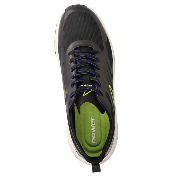 Zapatilla Deportiva Hombre Power Reise Walking, NEGRO