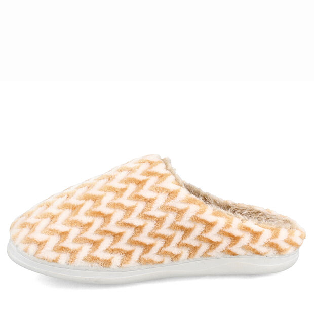 Pantufla Mujer Bata Lebu, AMARILLO
