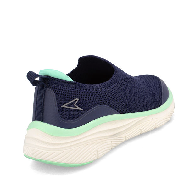 Zapatilla Deportiva Mujer Power Helca Walking , AZUL