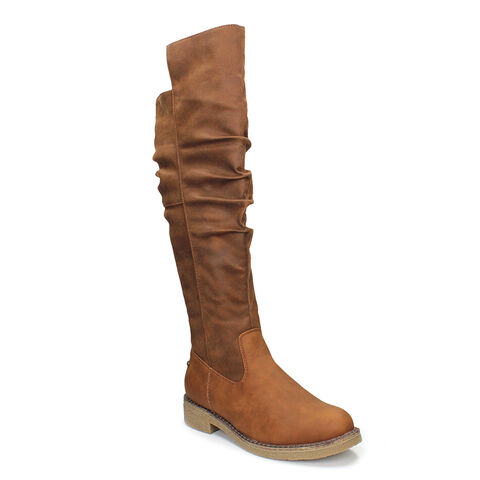 Bota Mujer Bata Lara , CAMEL