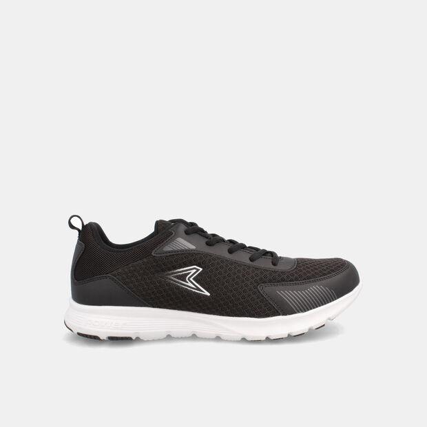 Zapatilla Deportiva Hombre Power Wave Belmonte Running, NEGRO