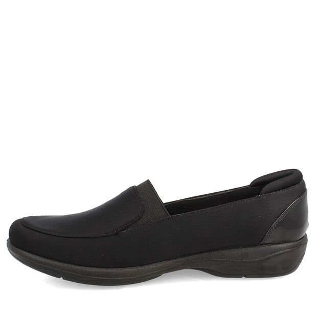 Mocas&iacute;n Mujer Bata Comfit Tali , NEGRO