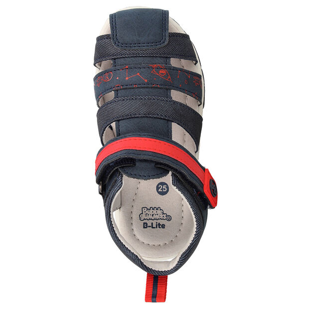 Sandalia Ni&ntilde;o Bubblegummers Wheel  , AZUL