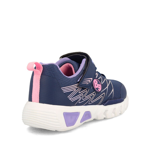 Zapatilla Con Luces Ni&ntilde;a Bubblegummers Ruil   , AZUL