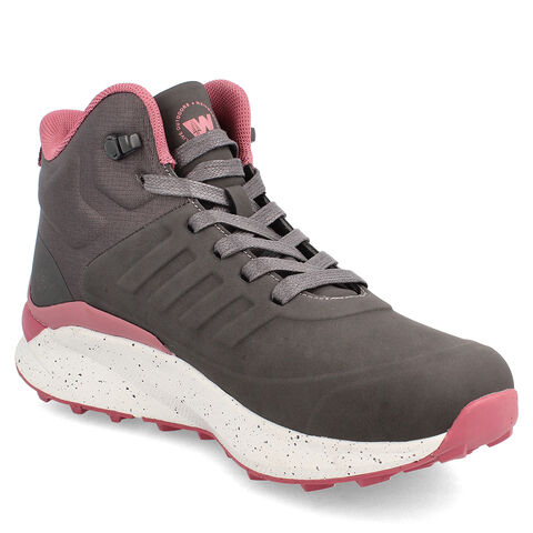 Bot&iacute;n Outdoor Mujer Weinbrenner Wangcai Mid  , GRIS