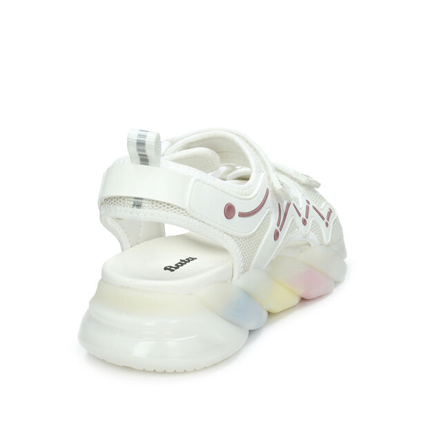 Sandalia Ni&ntilde;a Bata Soft Unicorn , BLANCO
