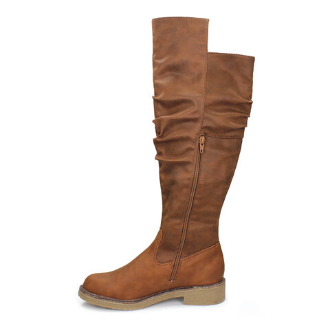 Bota Mujer Bata Lara , CAMEL