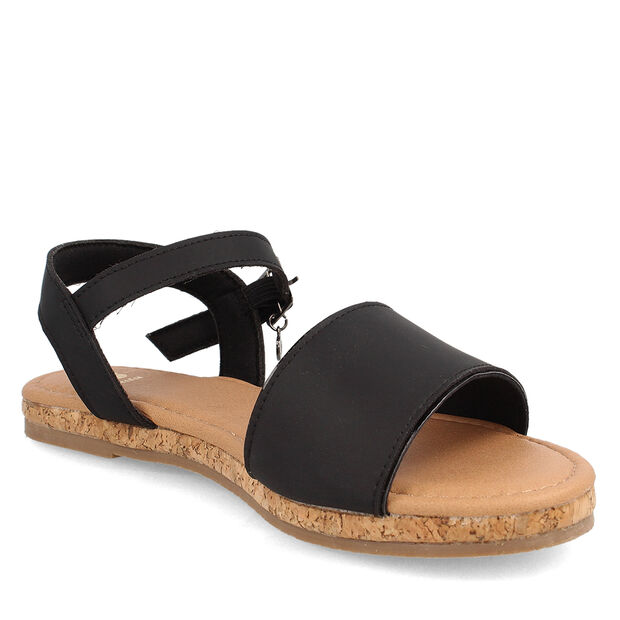 Sandalia Mujer Bata Arinka, NEGRO