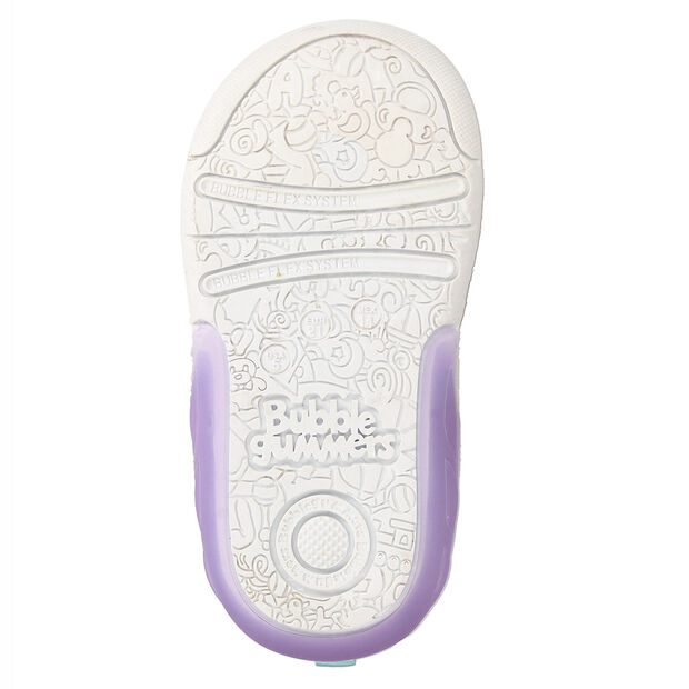 Zapatilla Con Luces Ni&ntilde;a Bubblegummers Tokio   , PLATA