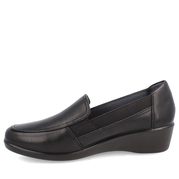 Mocas&iacute;n Mujer Bata Comfit Newstar , NEGRO