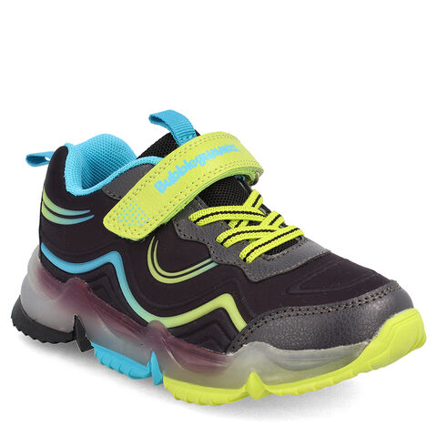 Zapatilla Con Luces Ni&ntilde;o Bubblegummers Arbat   , NEGRO