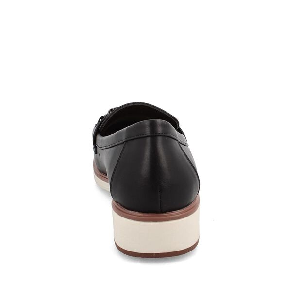 Mocas&iacute;n Bata Comfit Mujer Freya, NEGRO