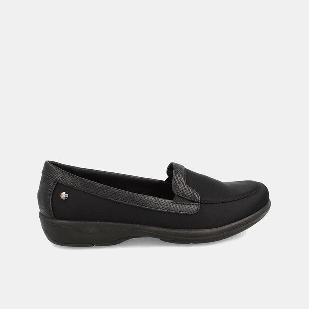 Mocas&iacute;n Mujer Bata Comfit Tali , NEGRO