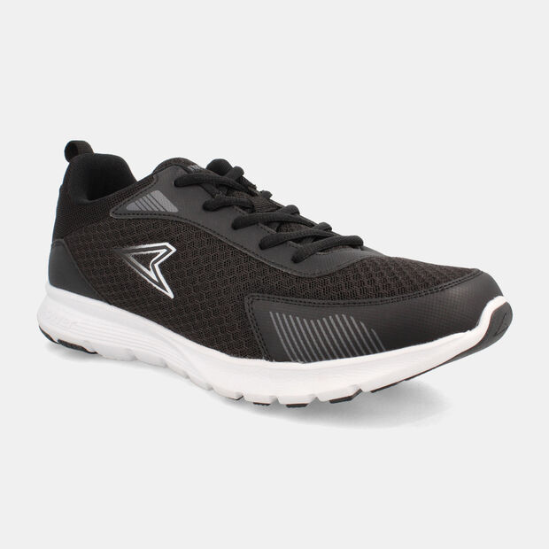 Zapatilla Deportiva Hombre Power Wave Belmonte Running, NEGRO