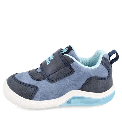 Zapatilla con Luces Ni&ntilde;o Bubblegummers Tokio     , AZUL