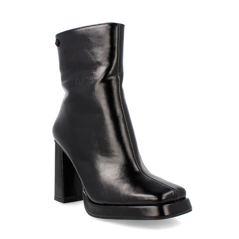 Bota Mujer Bata Red Label Ponka , NEGRO