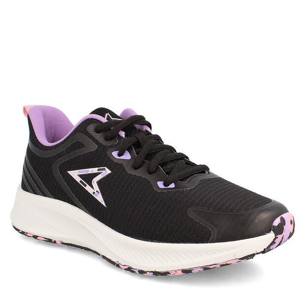 Zapatilla Deportiva Mujer Power Spring Running, NEGRO