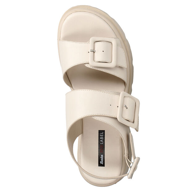 Sandalia Mujer Bata Red Label Marcela, NOUGAT CLARO
