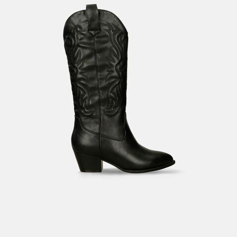 Botas Para Mujer Bata Negro Lan Cowie, 