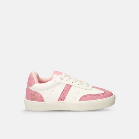 Tenis Para Ni&ntilde;a Bubblegummers Blanco-Fucsia Salima, 