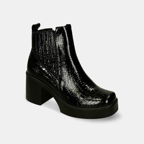 Botines Para Mujer Bata Negro Jondra, 
