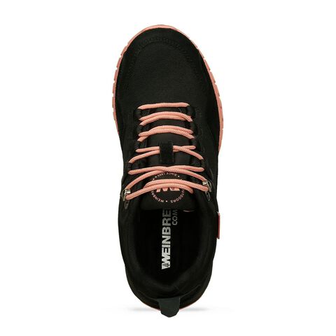 Tenis  Outdoor Para Mujer Weinbrenner Negro-Rosado Weinbrenner Beagle Whisler, 