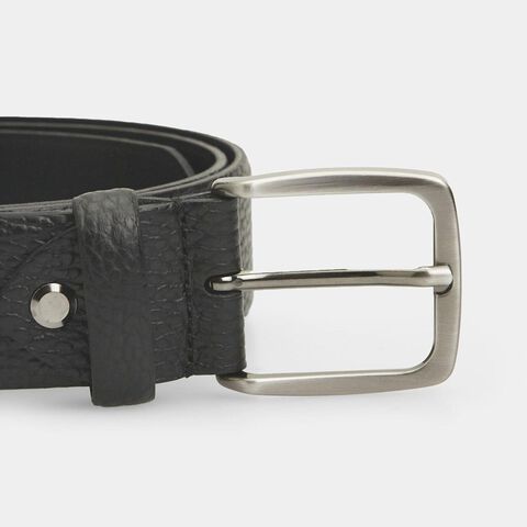 Men's Leather Belt, Black