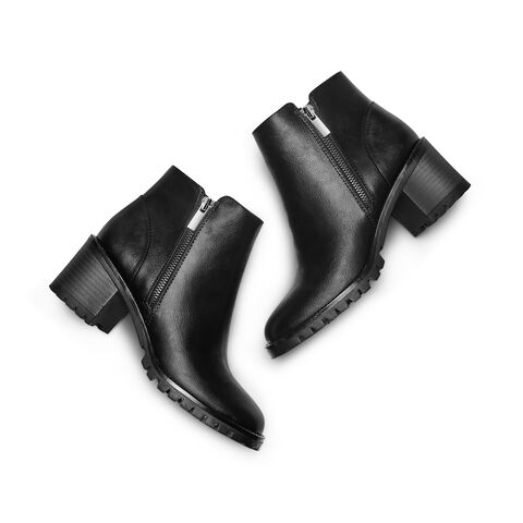 Knöchelstiefel, Schwarz