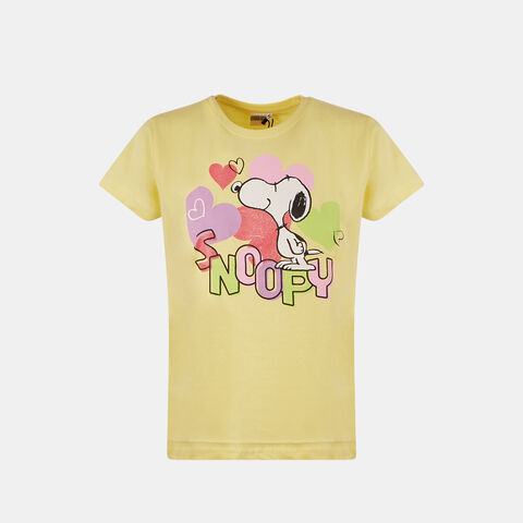 Damen T-Shirt von Snoopy, Gelb