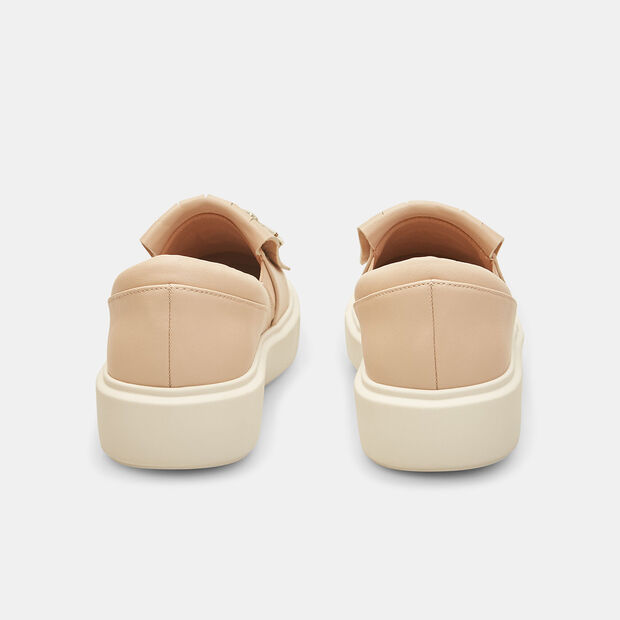 Damen-Loafer mit Fransen und Schmuckdetail, Rosa