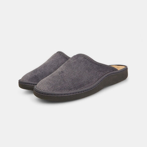 Men's Slippers, Gray