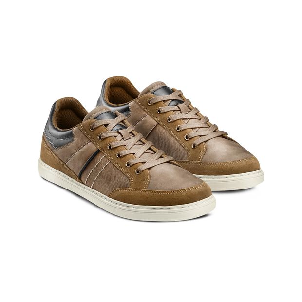 Zapatillas de Hombre BATA con Cordones y Velcro, Marrón
