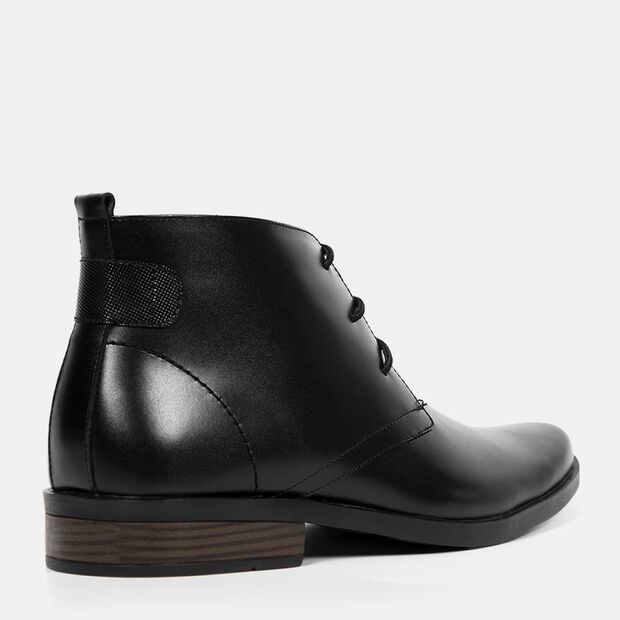 Botines Casuales Hombre Bata , Negro