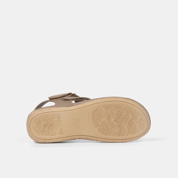 Sandalias Casuales Mujer Bata Comfit , Beige